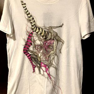 NWT RARE Alexander McQueen skull t-shirt